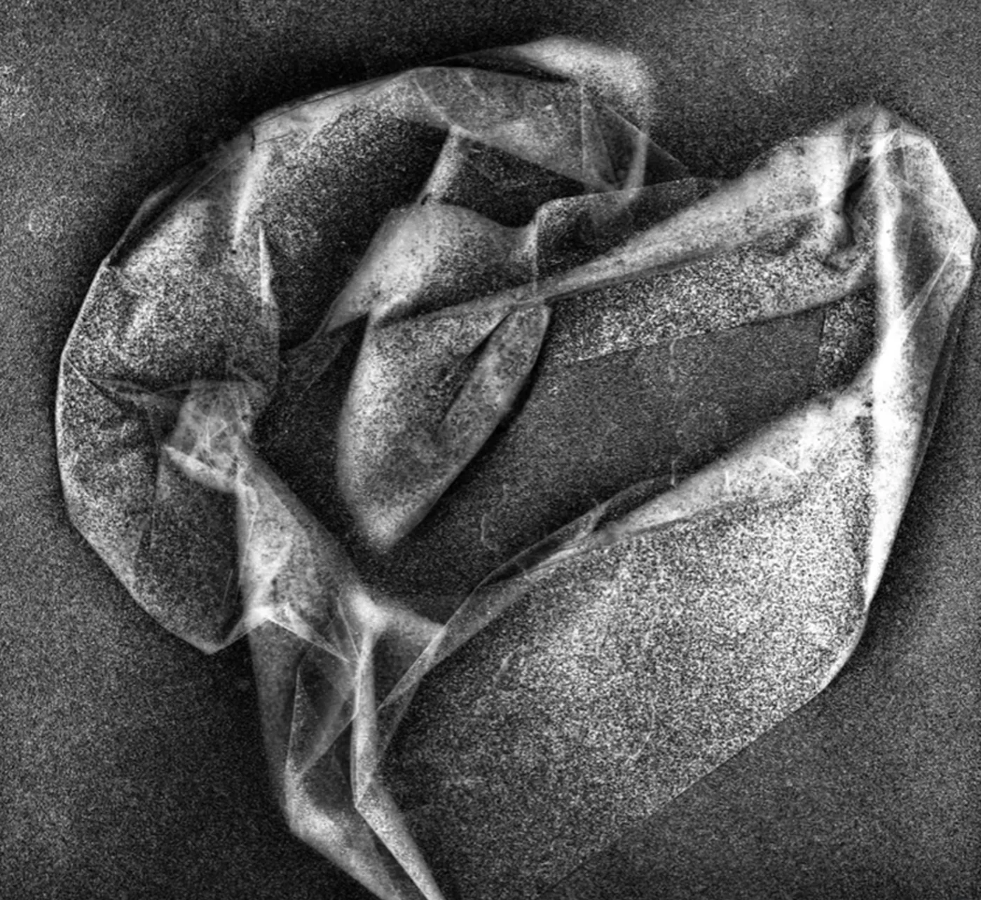 Abstrakcyjny obraz na ciemnym tle