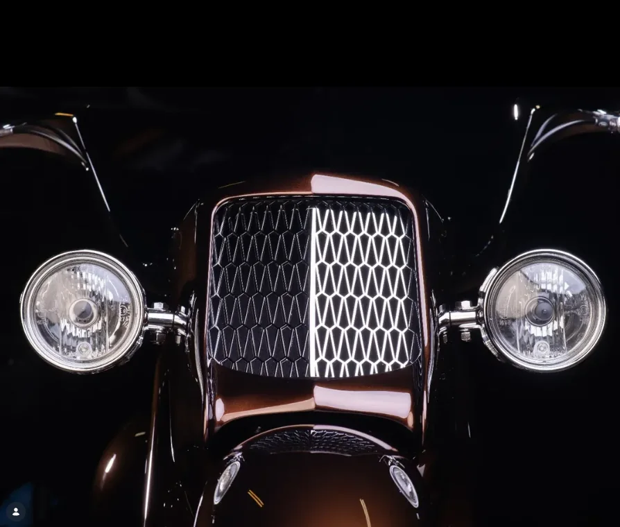 Detal samochodu lub motocykla